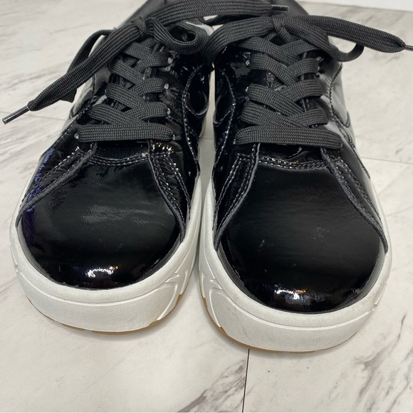 Jeffrey Campbell Limit Platform Black Patent Sneaker 8 - Picture 9 of 15